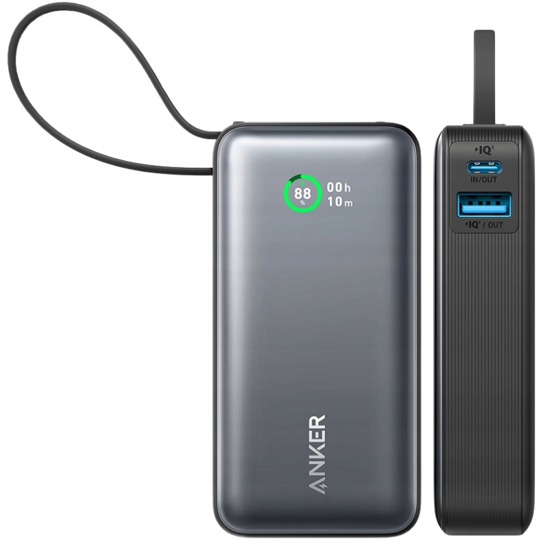 Power banka Anker 10000 mAh, šedá